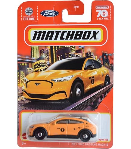 Matchbox MBX EV & HYBRIDE HCJ00 - C1817 Pack De 5 Voitures En