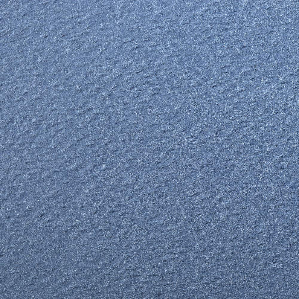 Clairefontaine - Ref 93888C - Etival Coloured Grained Drawing Paper (Pack of 25 Sheets) - A4 (29.7 x 21cm) - 160gsm Cellulose Art Paper - Royal Blue - Acid Free, pH Neutral