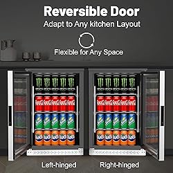 ChillFoce 20 Inch Built in Beverage Fridge with