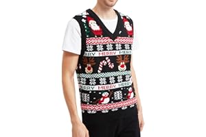 *daisysboutique* Men's Holiday Reindeer Snowman Santa Snowflakes Sweater
