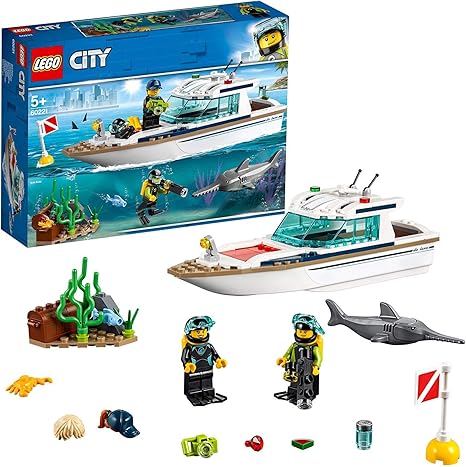 Lego City 60221 Tauchyacht Amazonde Spielzeug