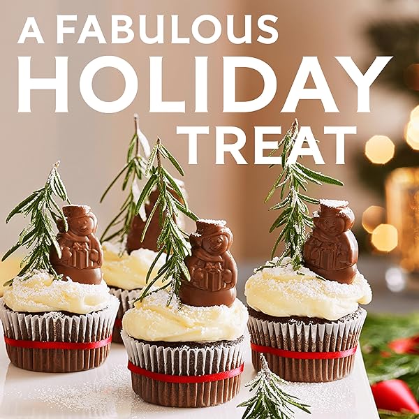 GHIRARDELLI CHOCOLATE ASSORTED SNOWMEN, HOLIDAY COLLECTION WITH MILK CHOCOLATE CARAMEL, DARK CHOCOLATE SEA SALT CARAMEL, AND PEPPERMINT BARK, 10.2 OZ BAG