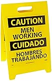 NMC FS25 Bilingual Double Sided Floor Sign, Legend