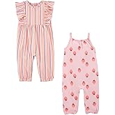 Simple Joys by Carter's baby-girls 2-pack Fashion Jumpsuits
