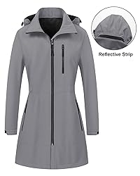 CREATMO US Women's Ladies Active Soft Shell Jacket