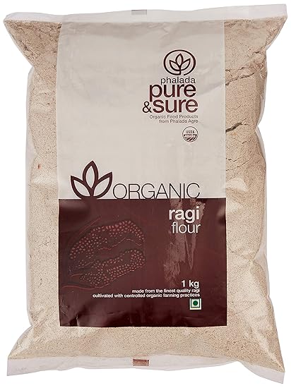 Pure & Sure Organic Ragi Flour, 1kg