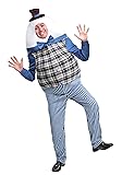 Classic Humpty Dumpty Adult Costume - L Blue