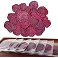 Dragon Fruit Freeze Dried Pieces Slices Chunks for Dragon Fruit cubes Pieces Bulk No Sugar added Make Cocktails Drink/Tea Dehydrated Snack, Red Nutty 3.5oz/100g