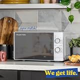 Russell Hobbs 20 Litre 800W White Microwave RHM2027 with Defrost view 8