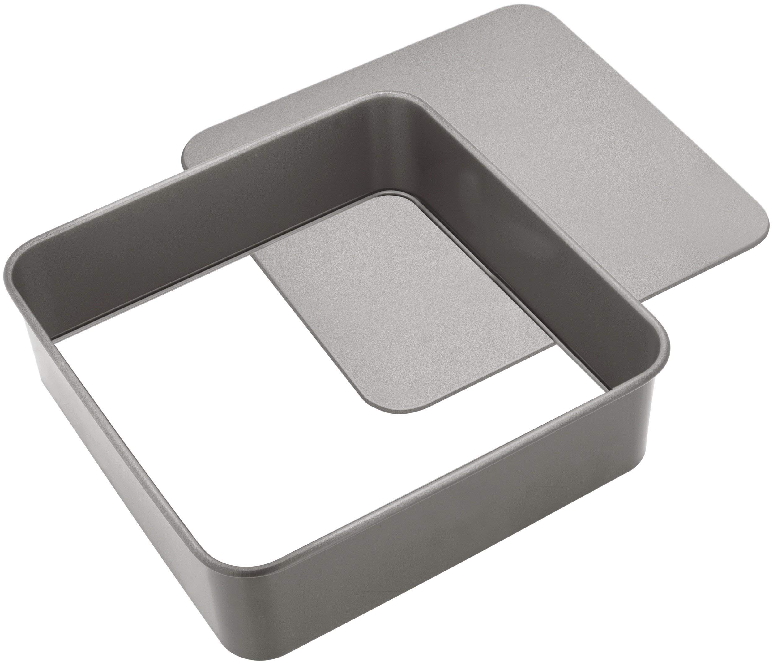 Judge Non-Stick Square 10" Cake Tin with Loose Base, Dishwasher Safe, 26cm x 26cm x 8cm — image 1