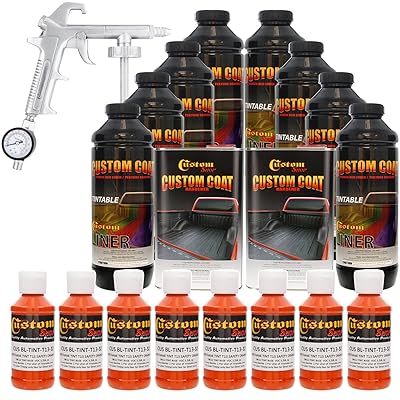 Custom Coat SAFETY ORANGE Liter Urethane Spray-On Nigeria Ubuy