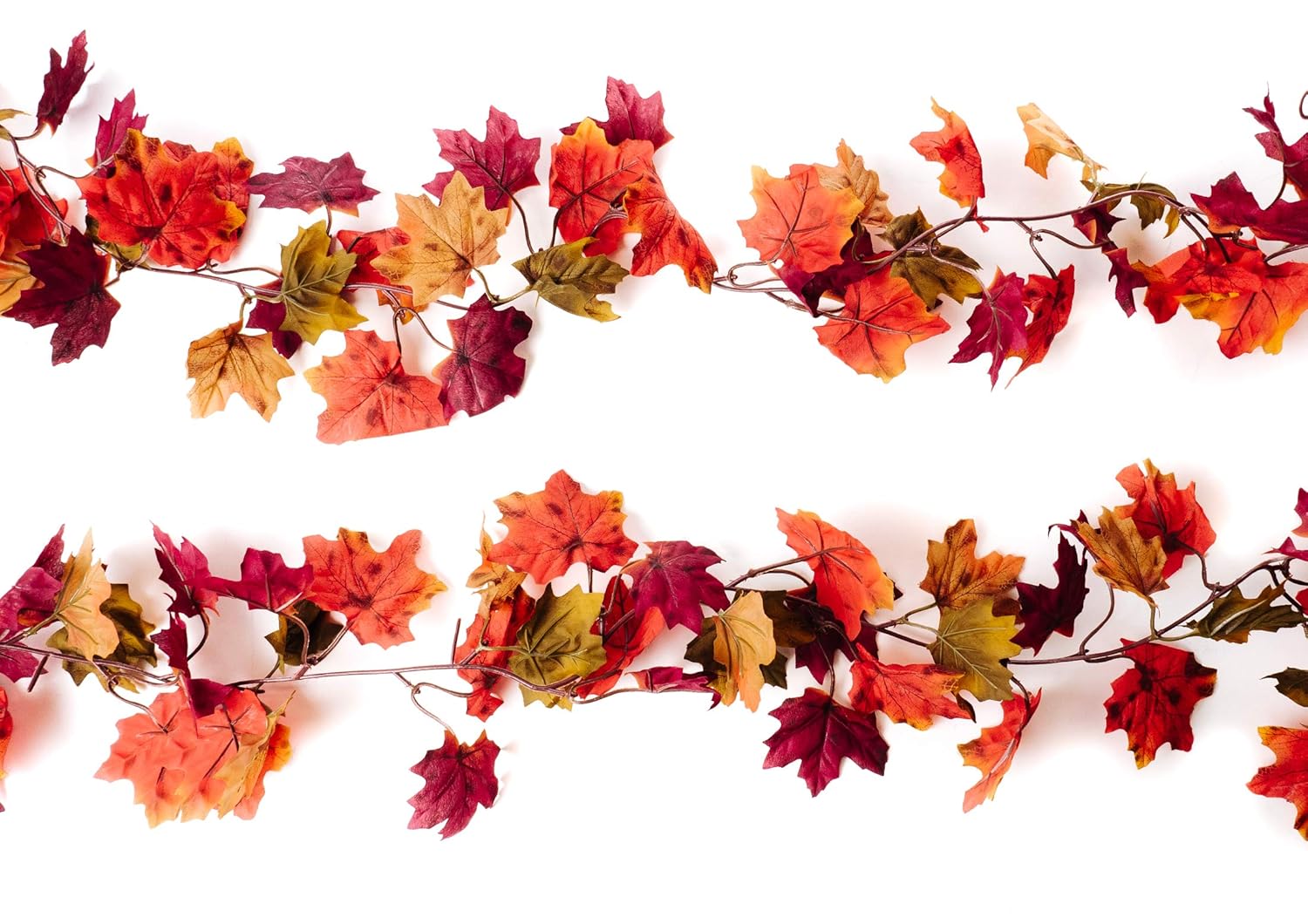 Гирлянда из искусственных листьев своими руками
