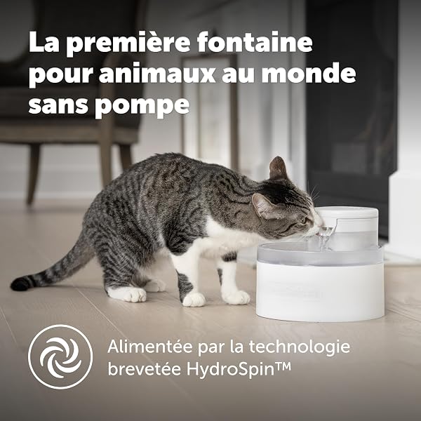 PETSAFE OUTLAST PUMPLESS CAT & DOG WATER FOUNTAIN 60 OZ/1.7L SIZE – 60 OZ.