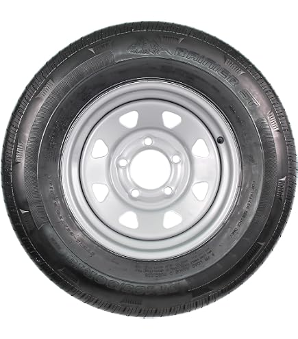 thumbnail image 2 of SunF HaulPro ST185/80R13 Trailer Tires - Set Of 2, Radial, 8 PR, All Terrain 2 of 3