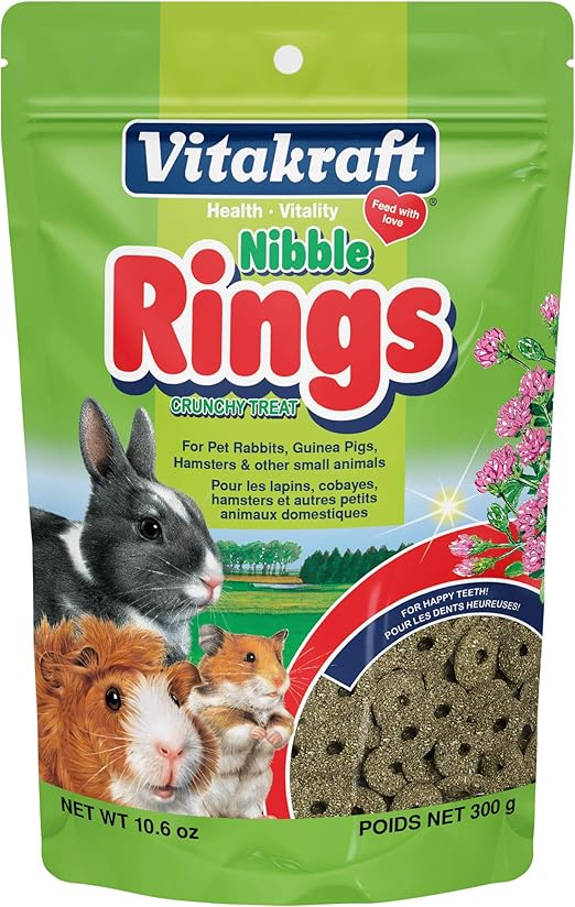 Vitakraft Nibble Rings10.6 oz Pet Supplements And