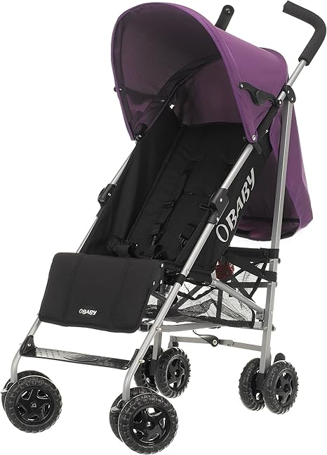 obaby purple stroller