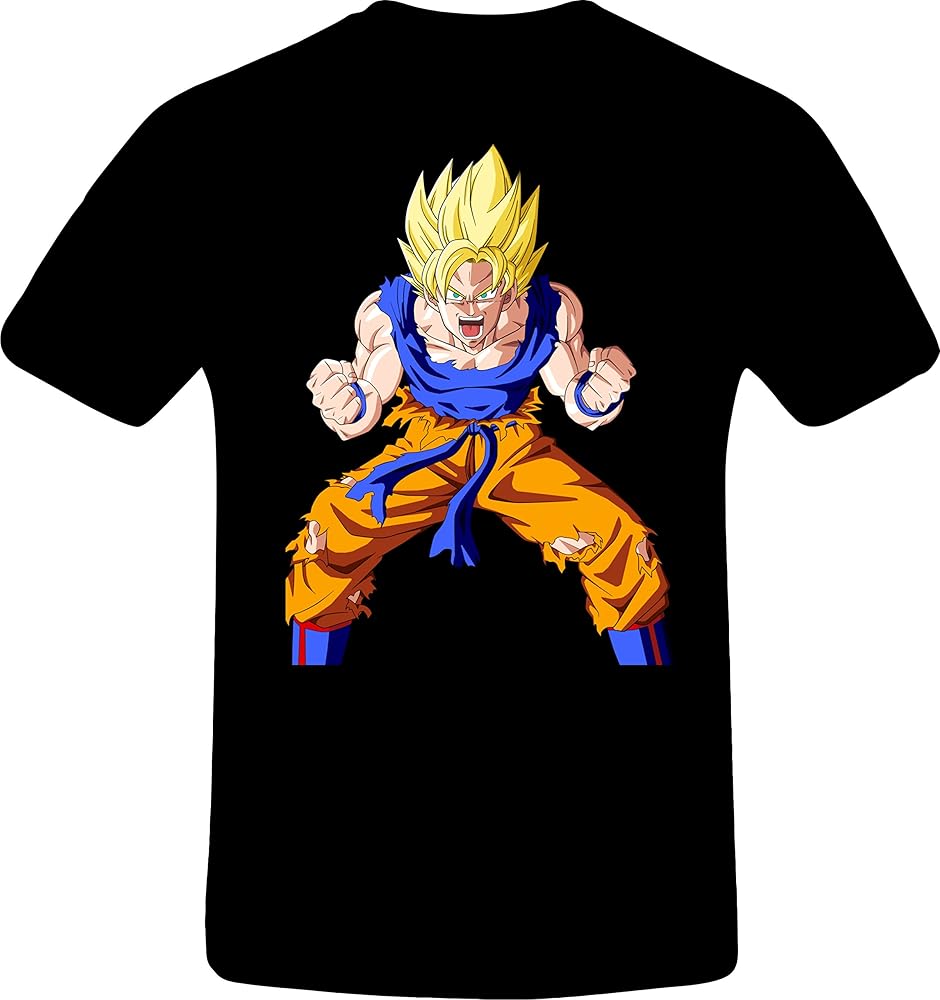 camisetas personalizadas de goku