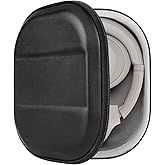 Geekria Shield Headphone Case Compatible with Sony WH-1000XM4/1000XM3/XB910N, MDR1000X/C, Replacement Protective Hard Shell Travel Carrying Bag with Cable Storage (Black)