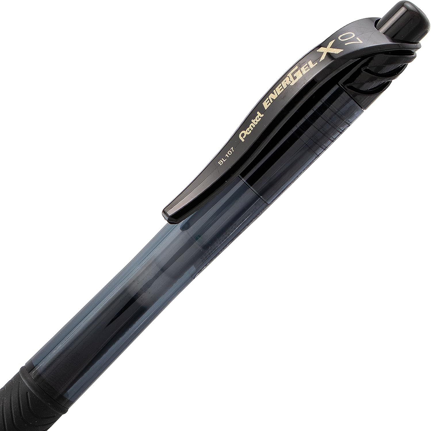 Pentel EnerGel-X Retractable Liquid Gel Pen, 0.5 mm, Black, Pack of 12: Office Products