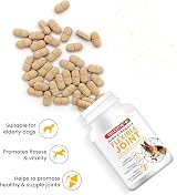 Vetzyme High Strength Flexible Joint Supplements for Senior Dogs 30 Tablets view 2