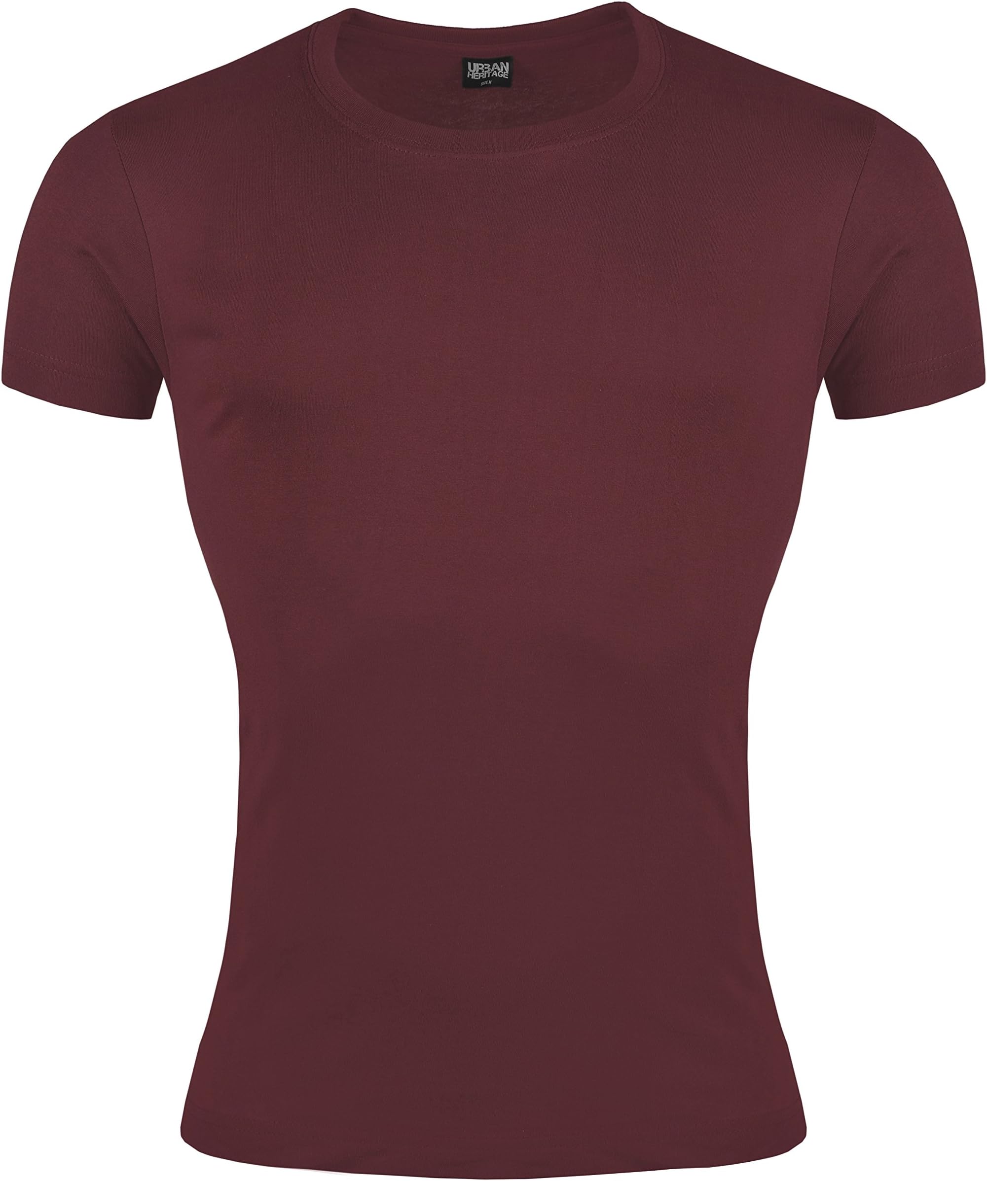 Mens Slim Fit Muscle Fit Short Sleeve Crew Neck T Shirt