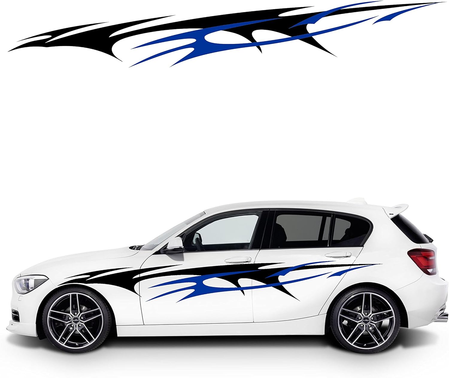 Amazon カッティングステッカー かっこいいデザイン 店長おすすめの車用ドアステッカー 左右set 車 バイク 車 バイク