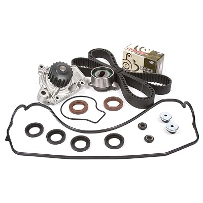 Engine Timing Belt Kit For 88-95 Honda Civic CRX Del Sol – 1.5L D15 Engines – 106 Teeth