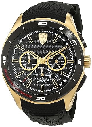 Scuderia Chronograph Black Dial Mens Watch - 0830346