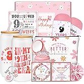 Oufrenn 9th Birthday Gifts for Girls - Happy 9 Year Old Girl Birthday Gift Ideas for Teen Girls - Unique In My 9th Birthday Era Gifts for 9 Year Old Girls Born in 2016
