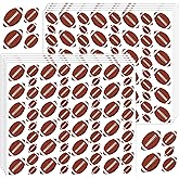 Football Stickers Vinyl, Football Helmet Stickers for Water Bottle Kids Boys, Sports Ball Decals Waterproof for Football Sports Party Favor Supply Reward Pride Planner Calendar DIY Craft (3 Sizes)