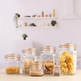 Kilner Square Clip Top Jar 250ml Airtight Glass Jar for Spices Herbs Nuts view 5