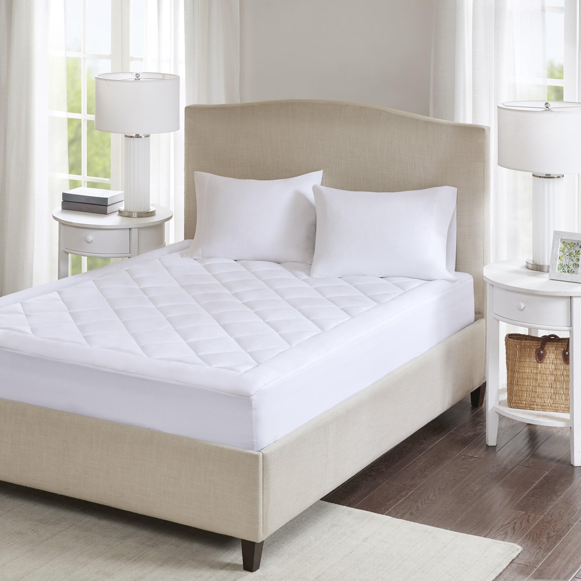 Sleep Philosophy Serenity 3M Scotchgard Waterproof Mattress Pad Size: King