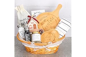 PENGTAI House Warming Gifts New Home,12Pcs Housewarming Gifts Basket for New House, Couples, Clients, Women, Men, Closing Gift for Home Buyers Realtors,First House Gift Ideas, New Apartment