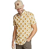 Eddie Bauer Mens Baja Short-Sleeve Shirt - Print