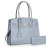 Designer Classic Top Handbags For women, Shoulder Purses For Ladies, Adjustable Strap Work Satchel with Wallet