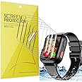 Compatible with MJVV Kids Smartwatch Screen Protector, Lamshaw Full Coverage TPU Clear Film Compatible with MJVVY 4G GPS Smar