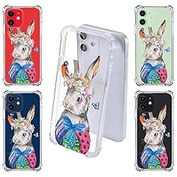 LuGeKe Easter Eggs Print Case for iPhone 11 Pro