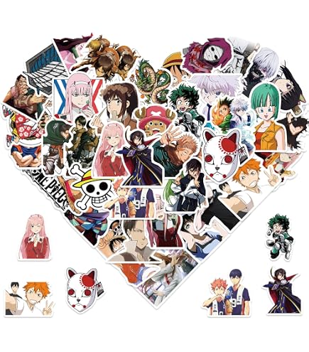 Autocollants The Quintessential Quintuplets - 50 Pièces Imperméables - Personnages Uesugi Fuutarou Et Nakano - Pour Skate, Vélo, Téléphone, Décoration DIY