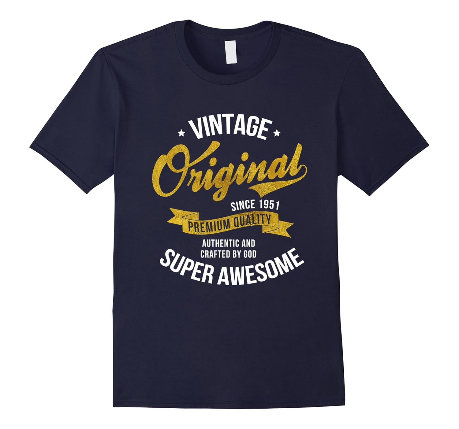 Vintage Original since 1951 T-Shirt 66th Birthday Gift Shirt-ANZ