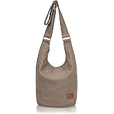 Coton Pose Women Hippie Crossbody Bag - Top Zip Large Capacity Canvas Sling Bag - Jacquard Cloth Handmade
