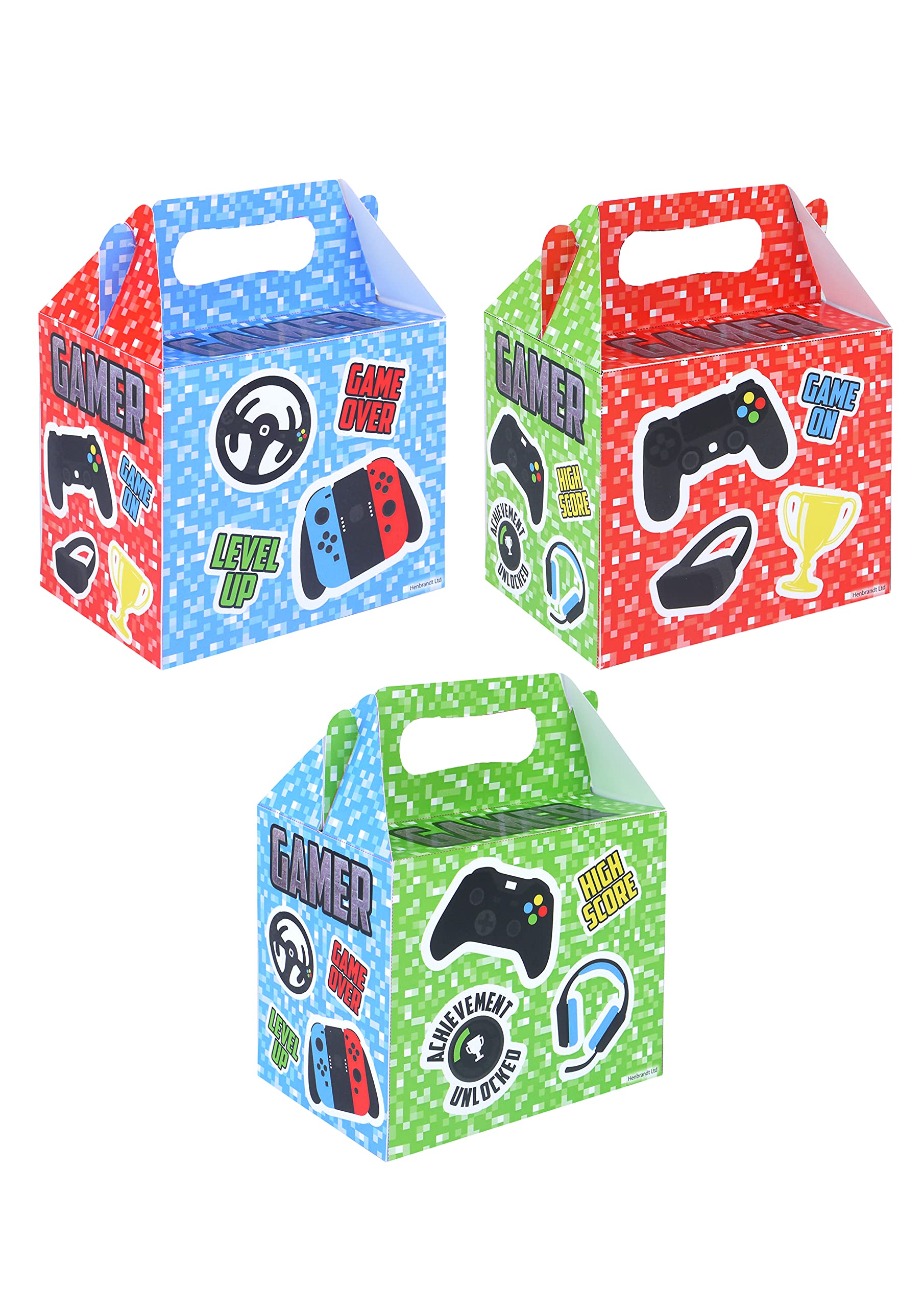 12 x Gamer Lunch Boxes