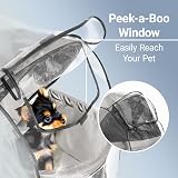 Zamboo Rain Cover for Dog Pram Medium Large Fits 106x59x107 cm Rear Zip view 4