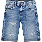 GUESS Baby Boys' Eco Denim Linen Shorts