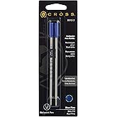 Cross Universal Ballpoint Pen Refill, Fine Point, Blue, 2-Pack (8512-2)