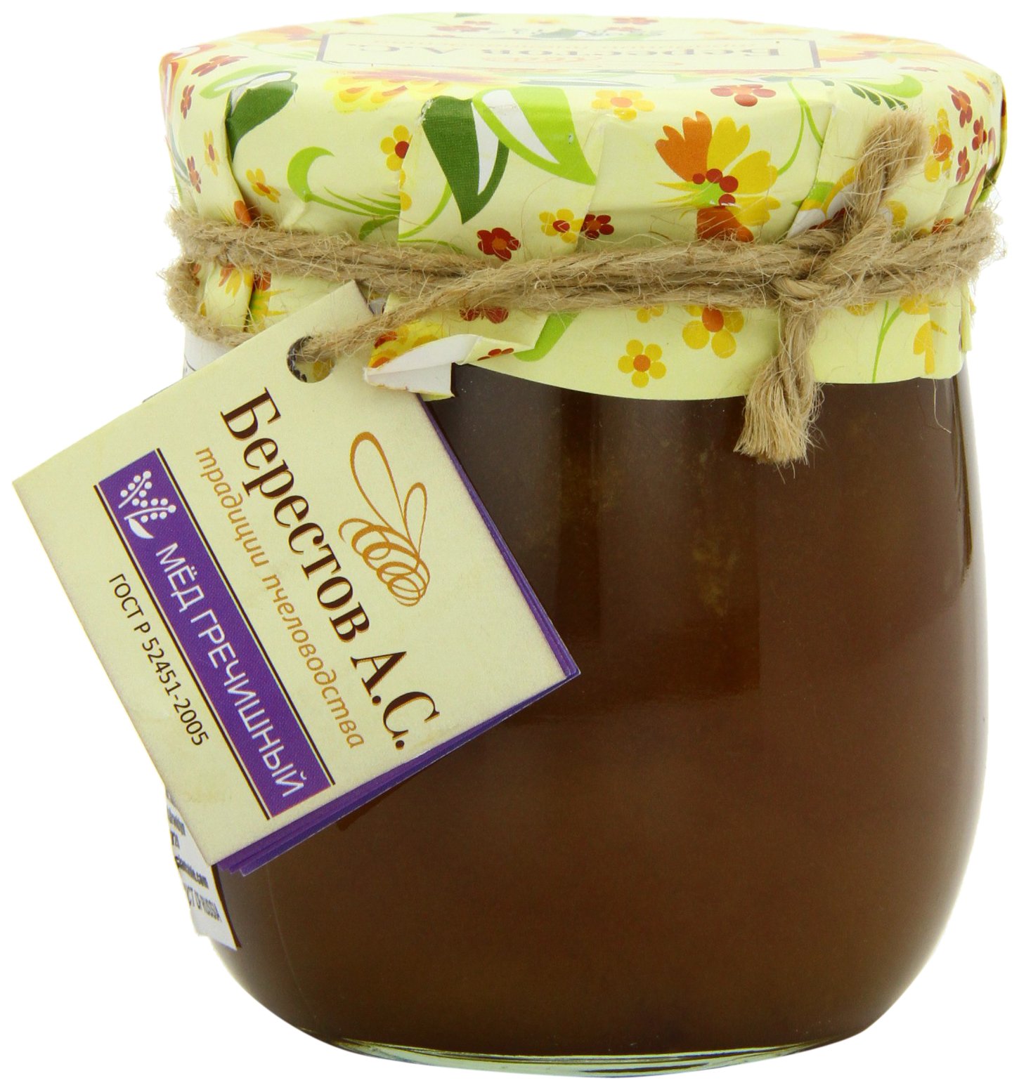 Berestov Premium Honey, Altai Buckwheat, 500 Gram, 17.74 Ounce Buy