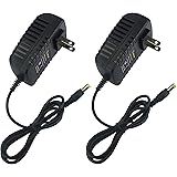 LED Lamp Belt Fittings, ALED LIGHT 2pcs 12 Volt 2 Amp LED Strip Light Power Adapter, AC to DC, 2.1mm X 5.5mm Plug, Regulated 12V 2A Power Supply Wall Plug for LED Strip Light