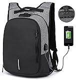 RIONA Laptop Backpack 14.1 Inch Expansion Daypack