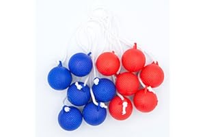 Premium Tournament-Size Replacement Bolas for Ladder Toss - Safety Tested, Tangle-Free Design for Optimal Performance (6 Bola