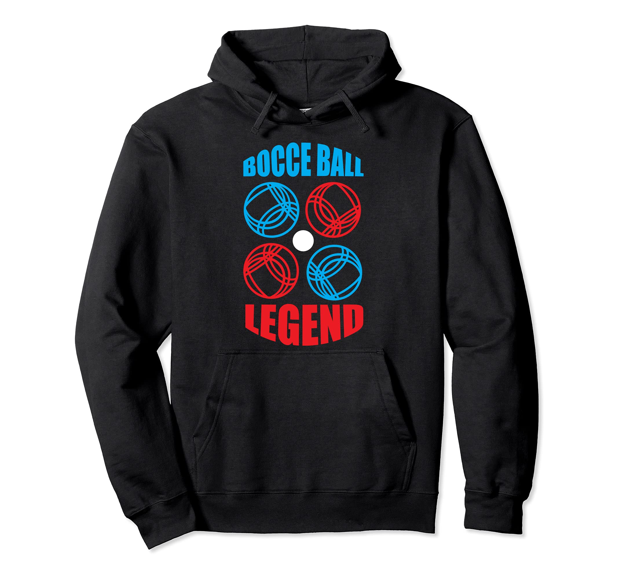 Bocce Ball Legend - Fun Outdoor Beach Family Sports Pullover Hoodie