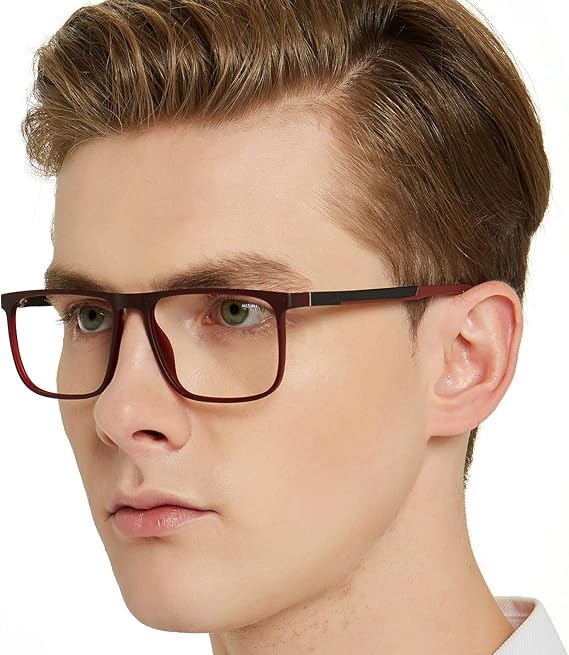 mens brown glasses frames